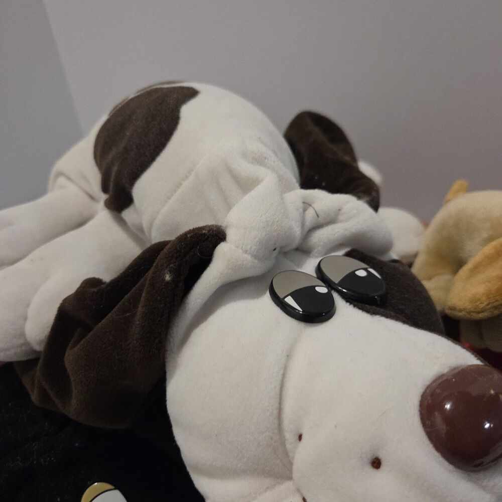 Lot Of 6 Pound Puppies brown Black Dog Lion + Kennel Kuddles Vintage And 2025 - Picture 2 of 7